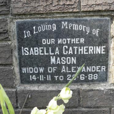 MASON Isabella Catherine 1911-1988