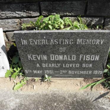 FISON Kevin Donald 1961-1979