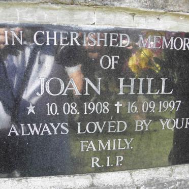 HILL Joan 1908-1997