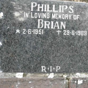 PHILLIPS Brian 1951-1989