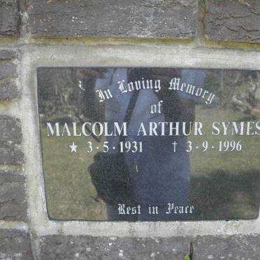 SYMES Malcolm Arthur 1931-1996