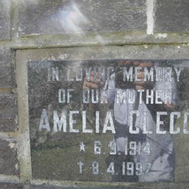 CLEGG Amelia 1914-1997