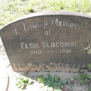 SLOCOMBE Elsie 1910-1981