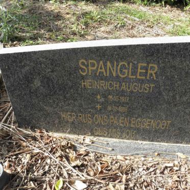 SPANGLER Heinrich August 1917-1989