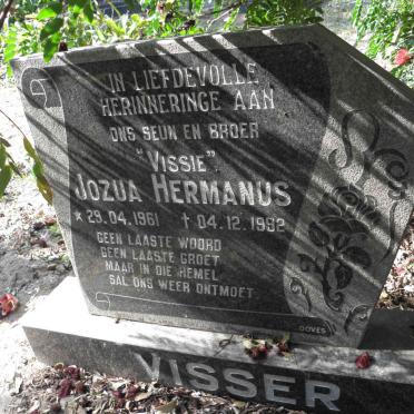 VISSER Jozua Hermanus 1961-1992