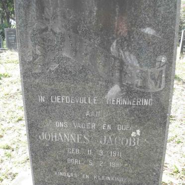 VERHEEM Johannes Jacobus 1911-1991
