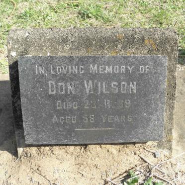 WILSON Don -1969