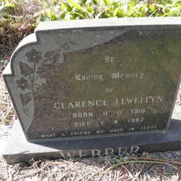 WEBBER Clarence Llwellyn 1916-1982