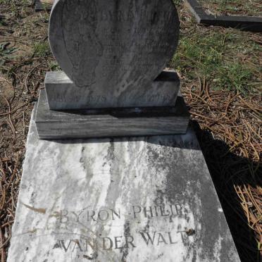 WALT Byron Philip, van der 1978-1981