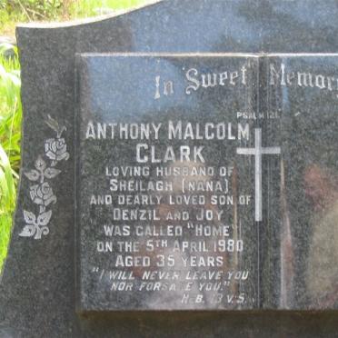 CLARK Anthony Malcolm 1945-1980