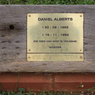 ALBERTS Daniel 1959-1996