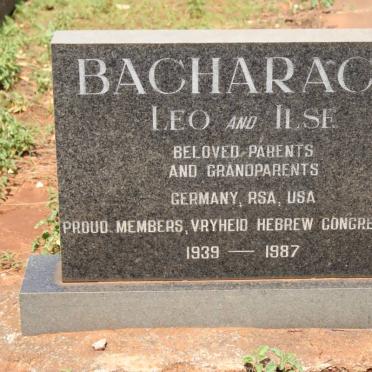 BACHARACH Leo &amp; Ilse 1939-1987