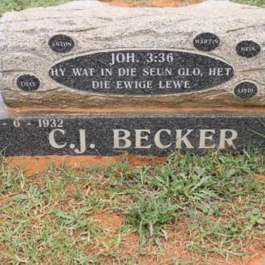 BECKER C.J. 1932-?