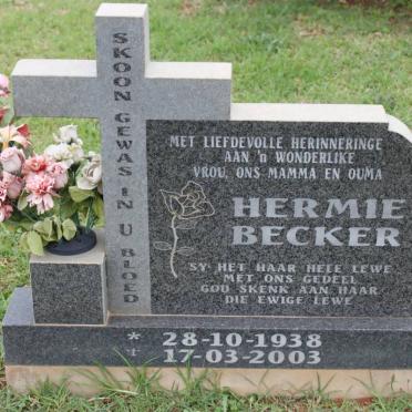 BECKER Hermie 1938-2003