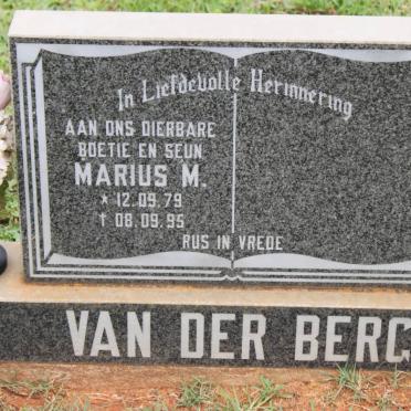 BERG Marius M., van der 1979-1995