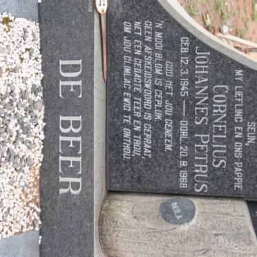 BEER Cornelius Johannes Petrus, de 1945-1968