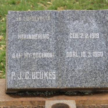 BEUKES P.J.G. 1918-1960
