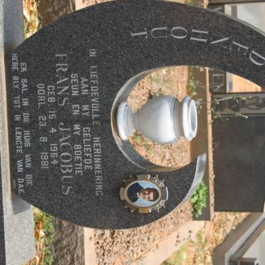 BEZUIDENHOUT Frans Jacobus 1964-1981