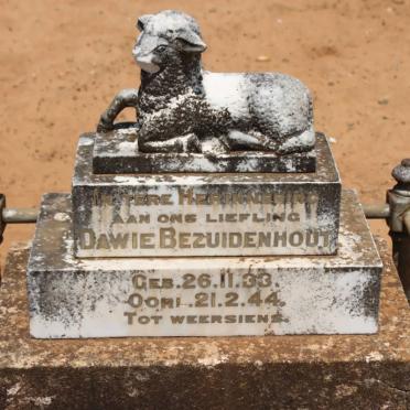 BEZUIDENHOUT Dawie 1933-1944
