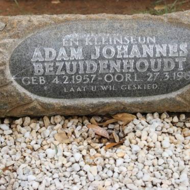 BEZUIDENHOUT Adam Johannes 1957-1965