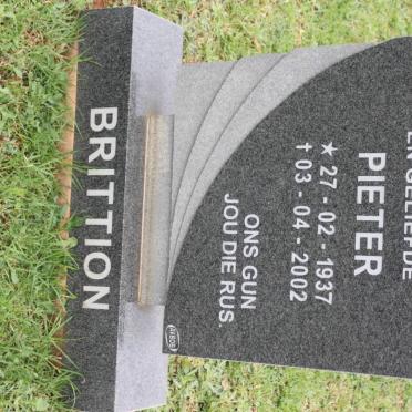 BRITTION Pieter 1937-2002