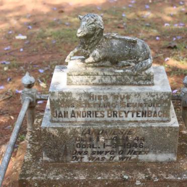 BREYTENBACH Jan Andries 1944-1946