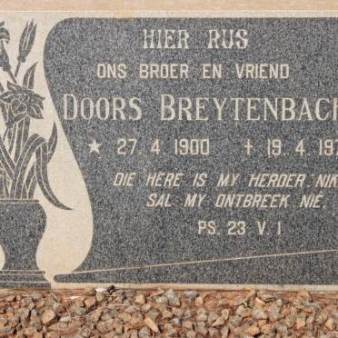 BREYTENBACH Doors 1900-1975