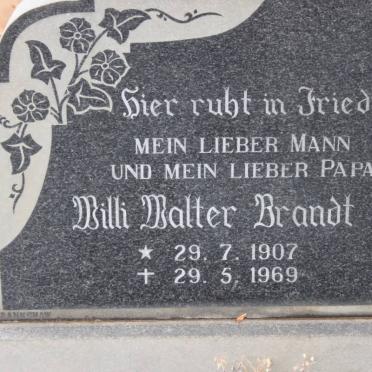 BRANDT Willi Walter 1907-1969
