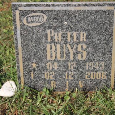 BUYS Pieter 1943-2006