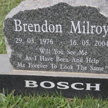 BOSCH Brendon Milroy 1976-2004
