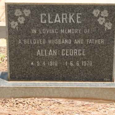 CLARKE Allan George 1910-1970