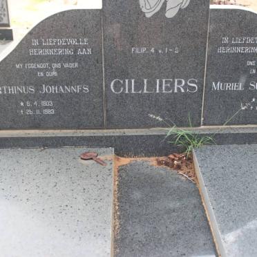 CILLIERS Marthinus Johannes 1903-1983 &amp; Muriel Sussanna Maria 1909-2000