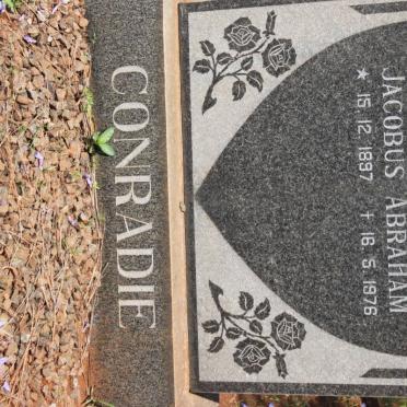 CONRADIE Jacobus Abraham 1897-1976