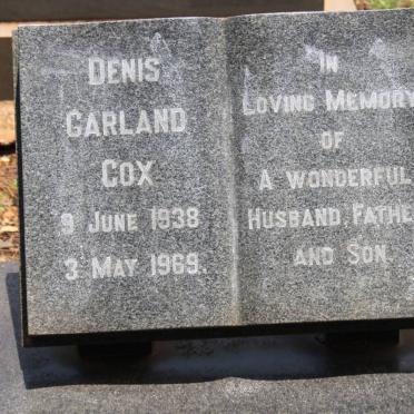 COX Denis Garland 1938-1969