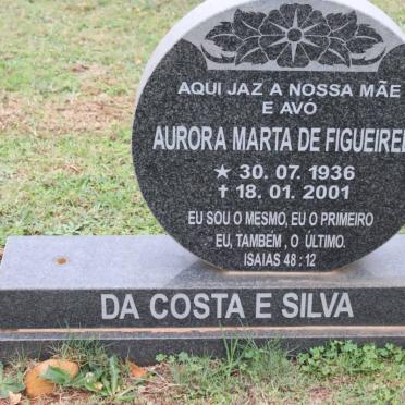 COSTA E SILVA Auroa Marta de Figueiredo, da 1936-2001