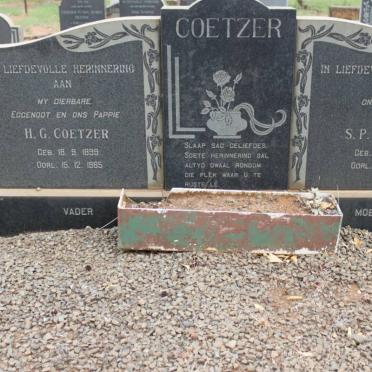 COETZER Vanne