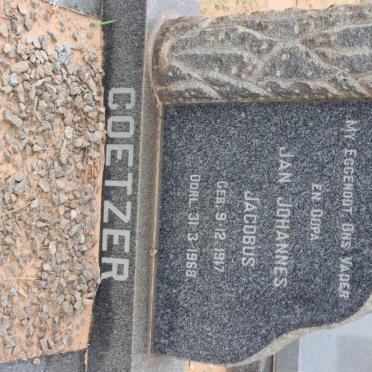 COETZER Jan Johannes Jacobus 1917-1968