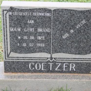 COETZER Douw Gert Brand 1929-1993