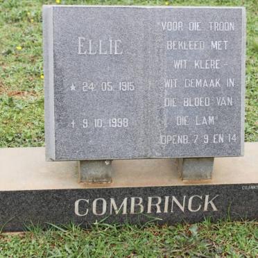 COMBRINCK Ellie 1915-1998