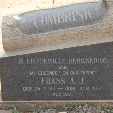 COMBRINK Frans A.J. 1911-1957