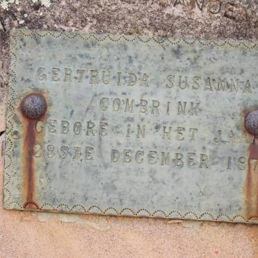 COMBRINK Gertruida Susanna 1871-