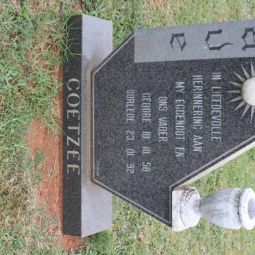 COETZEE Dave 1958-1992