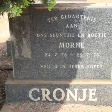 CRONJE Morne 1976-1976