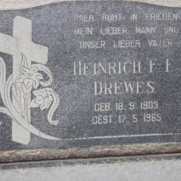 DREWES Heinrich F.F. 1903-1965