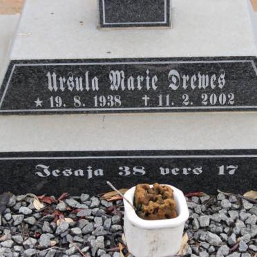 DREWES Ursula Marie 1938-2002