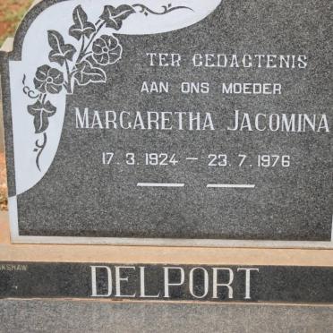 DELPORT Margaretha Jacomina 1924-1976