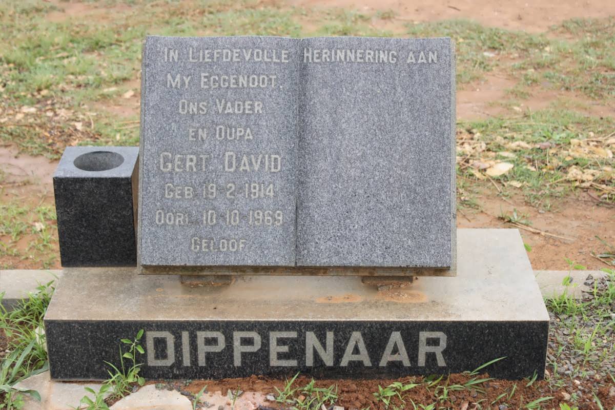 DIPPENAAR Gert David 1914-1969