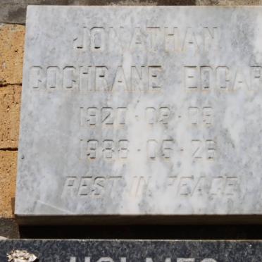 EDGAR Jonathan Cochrane 1920-1988