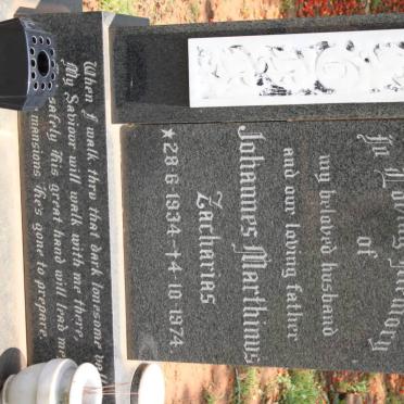 ELOFF Johannes Marthinus Zacharias 1934-1974