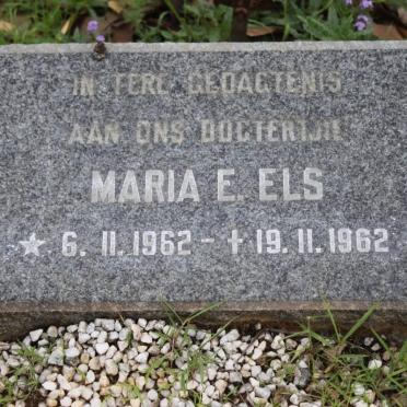 ELS Maria E. 1962-1962